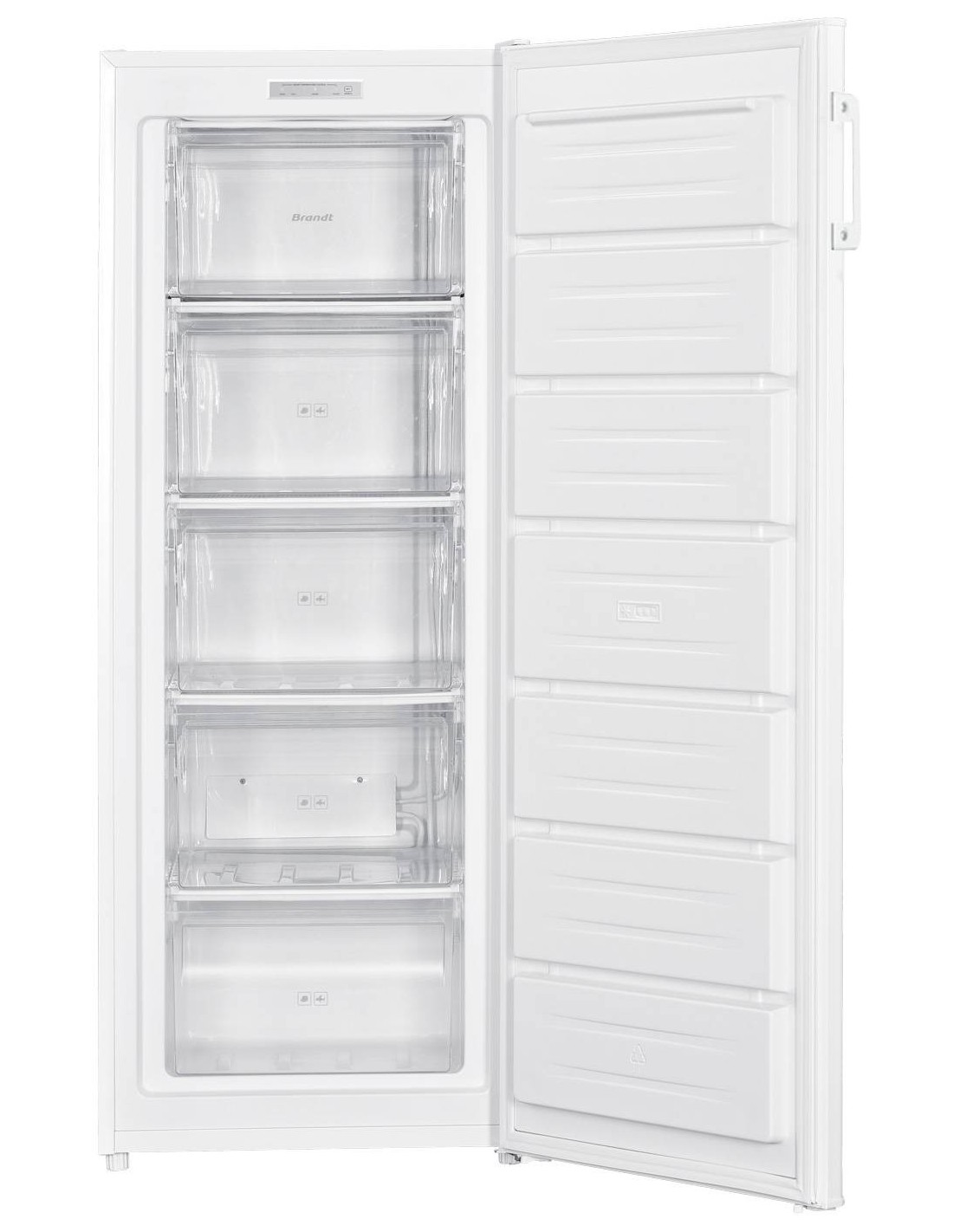 Cong Lateur Armoire L Blanc Froid Statique Brandt Bfu Sw